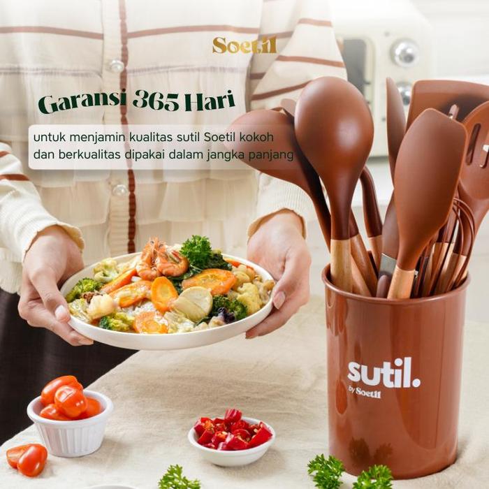  Soetil Spatula Silikon Set