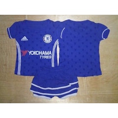 Setelan Baju Bola Anak perempuan Rok Chelsea