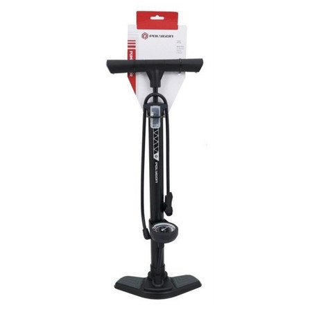 Polygon Floor Pump Steel STX Dual Head