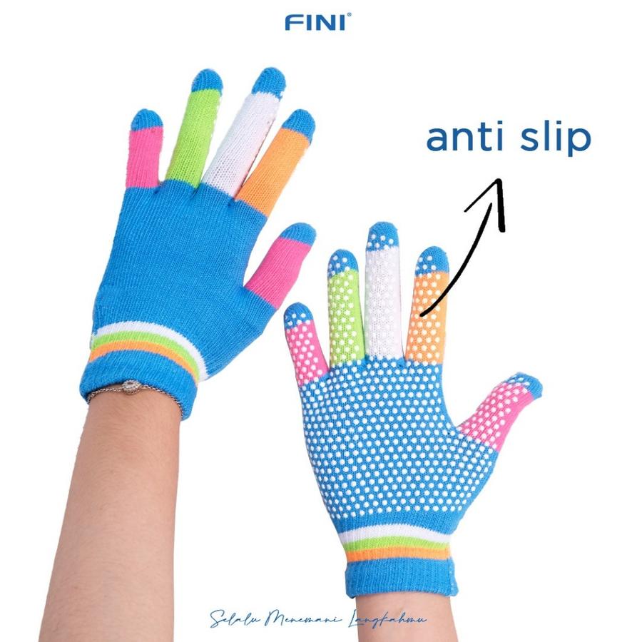  FINI Sarung Tangan Motor Rajut Wanita  Srt Sy-26 AS II