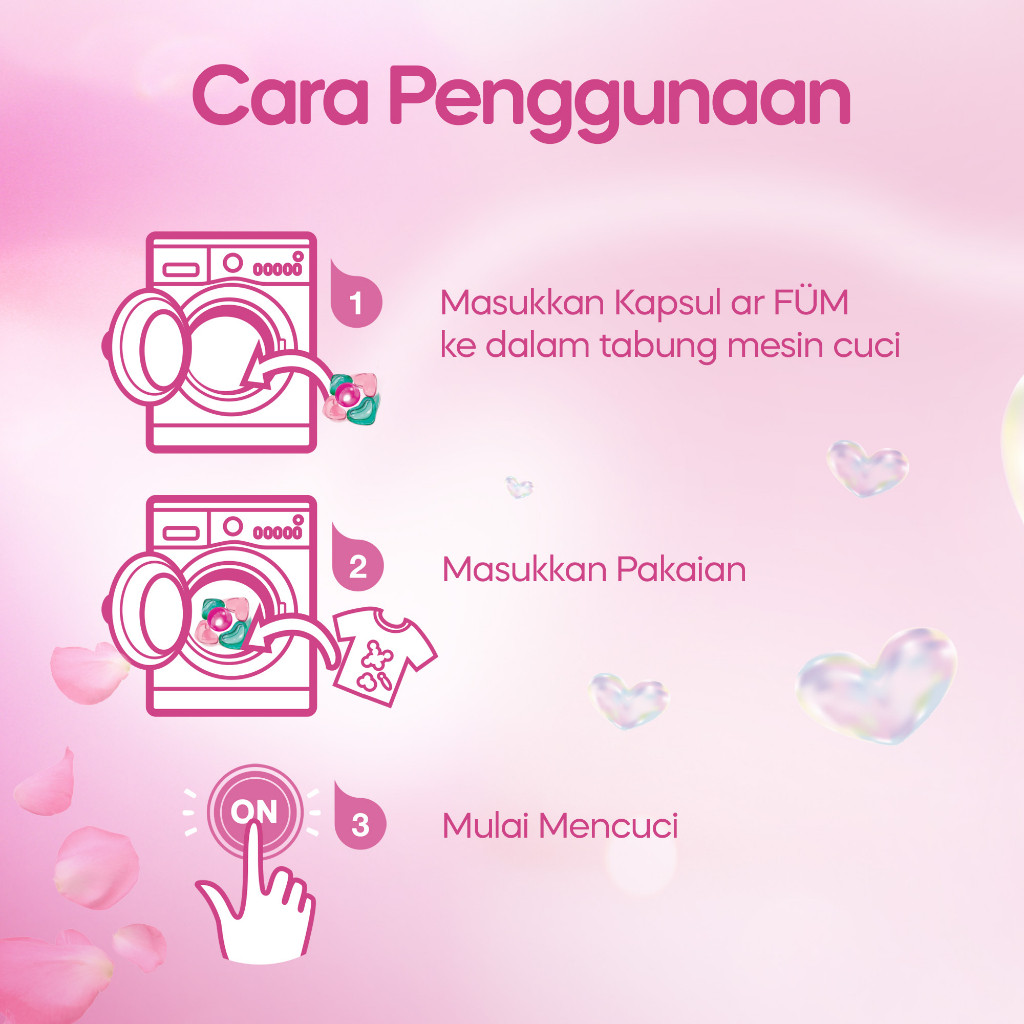 ar FÜM Lily 5in1 Detergent Capsules