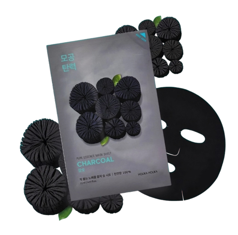 Pure Essence Mask Sheet Charcoal 1