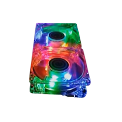 Kipas Pendingin Aquascape LED Double Fullset