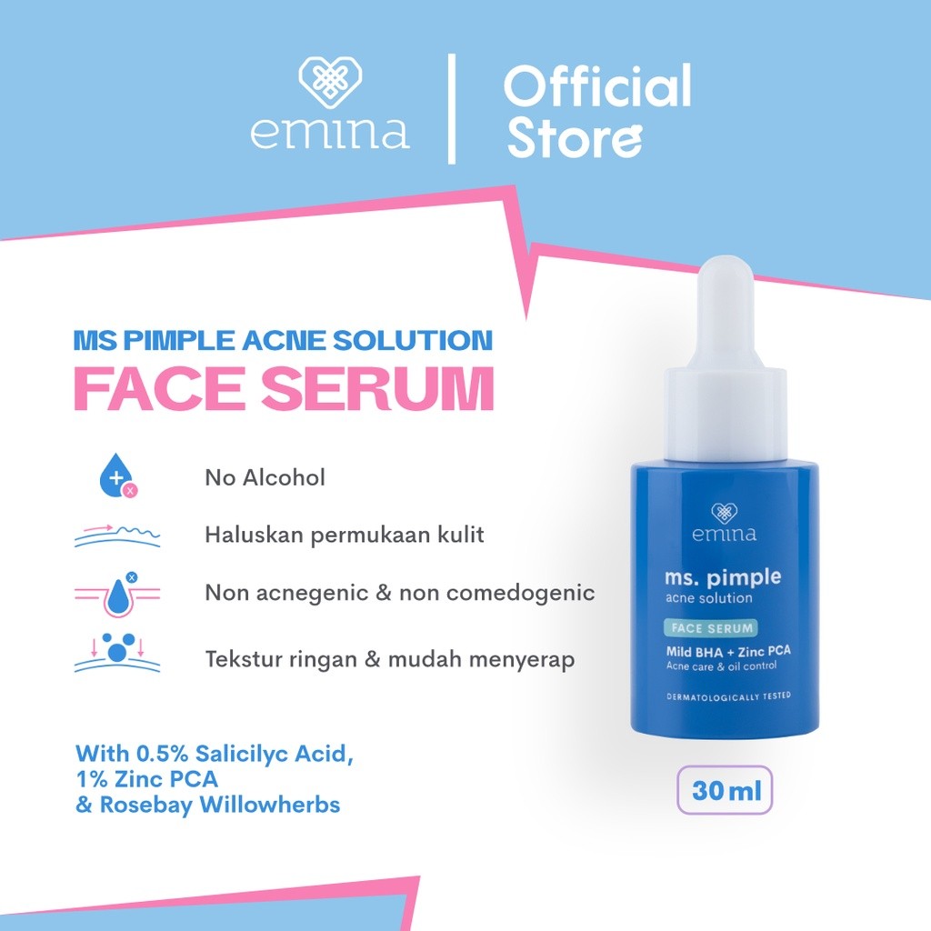 Paragon Technology and Innovation Emina Ms. Pimple Acne Solution Face Serum