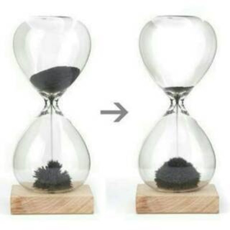 Jam Pasir Magnetik 1