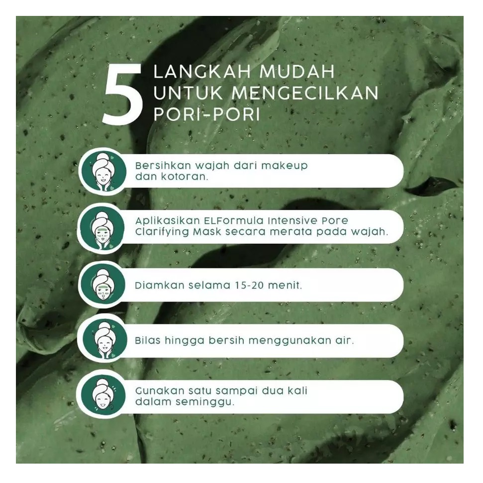 ELFORMULA Intensive Pore Clarifying Mugwort Mask 5