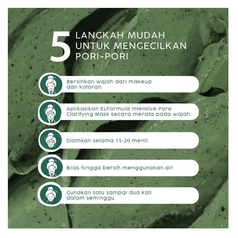 ELFORMULA Intensive Pore Clarifying Mugwort Mask 5