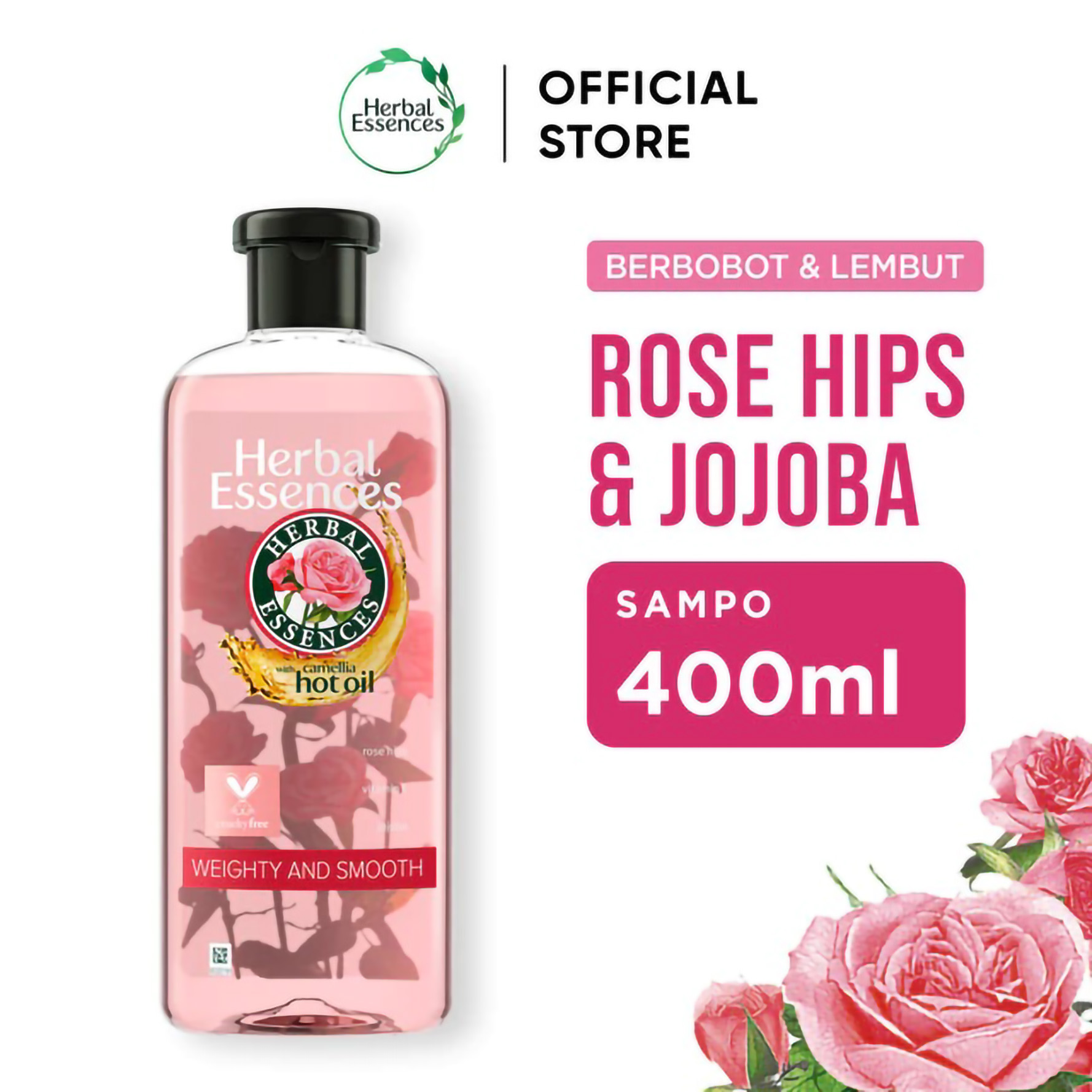 Procter & Gamble Herbal Essences Classics Weighty and Smooth Rosehip with Camellia Oil