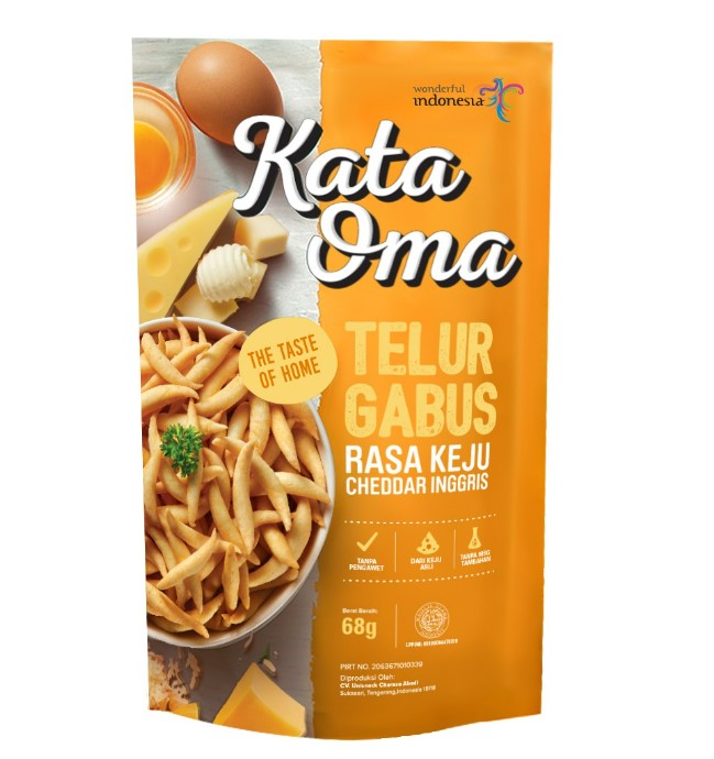 Telur Gabus Rasa Keju Cheddar Inggris