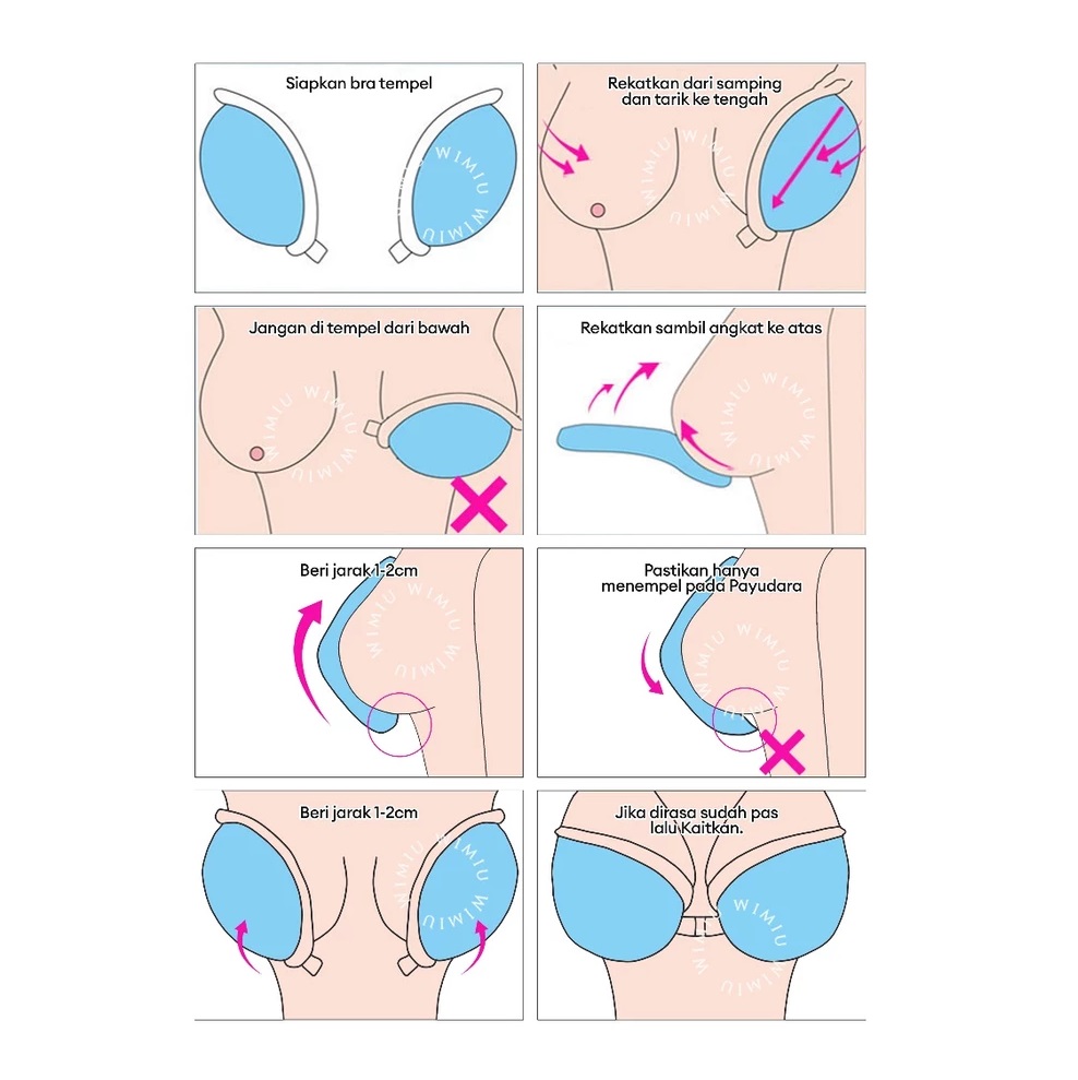 Wimiu Wimiu Bra Tempel Premium Push Up Sayap 033683