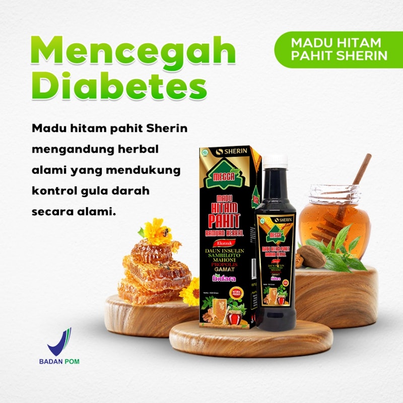 Sherin Mecca Madu Hitam Pahit 3