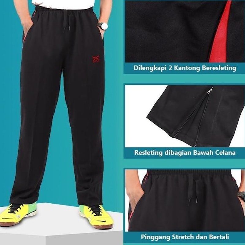 ELFS Active Celana Training Panjang Pria 3