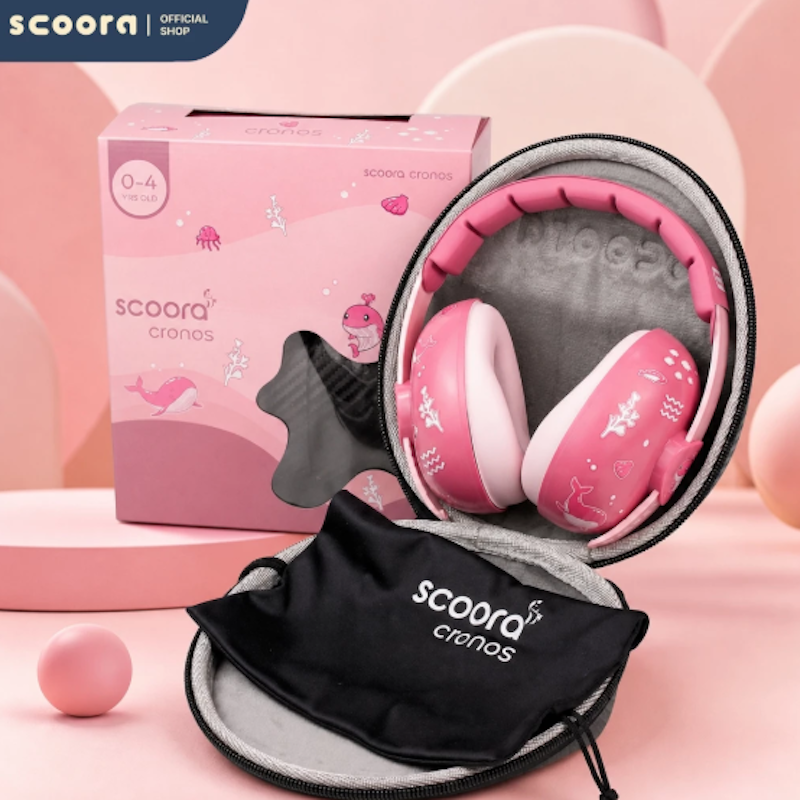 Scoora Cronos Pro Baby Earmuff With Special Case 2