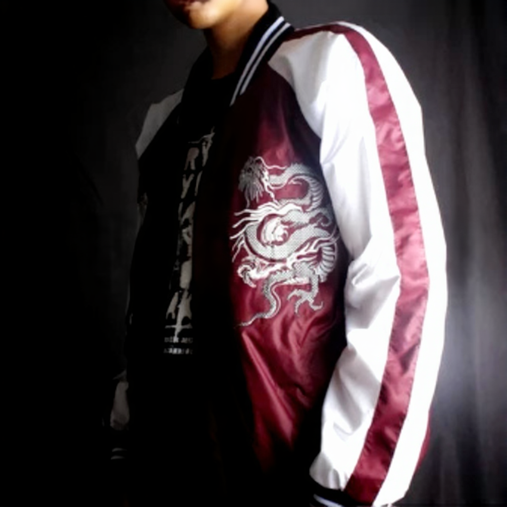  Redcalmer Sukajan Maroon