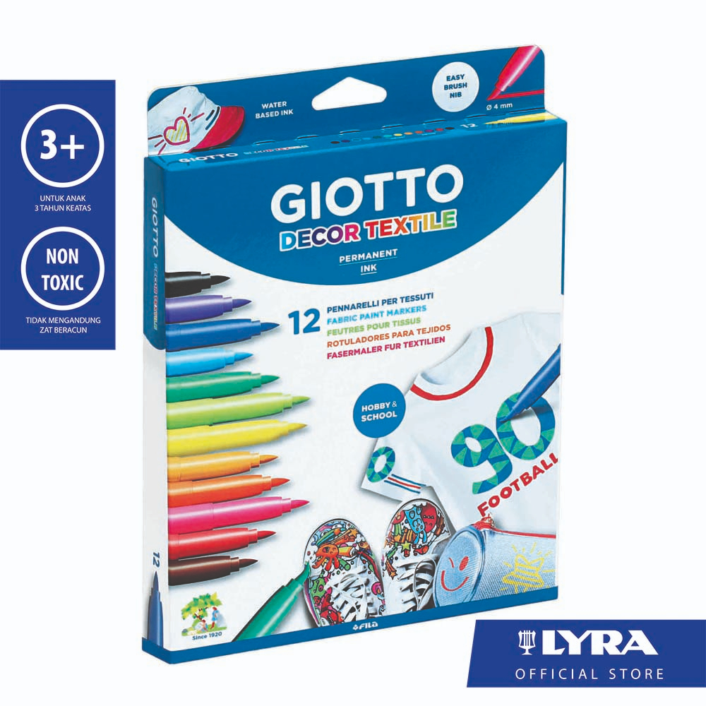 FILA Giotto Decor Textile 12 Warna