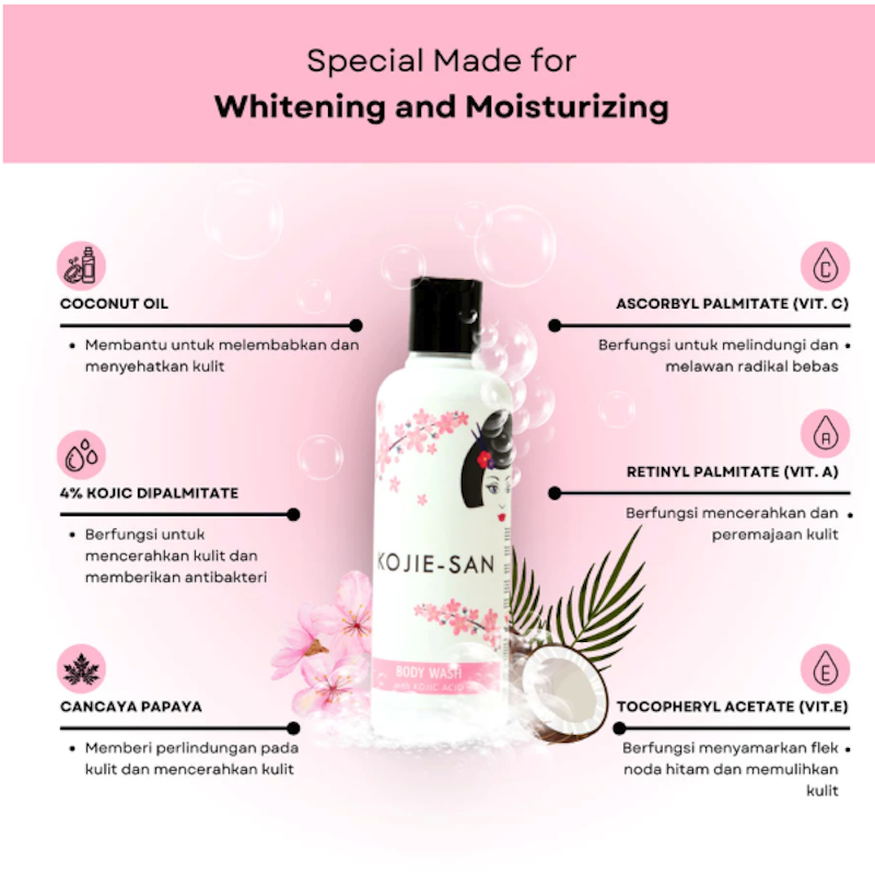 KOJIE-SAN Body Wash With Kojic Acid 3