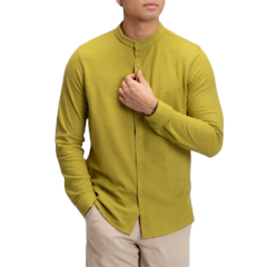CUTOFF Brave Collarless Shirt