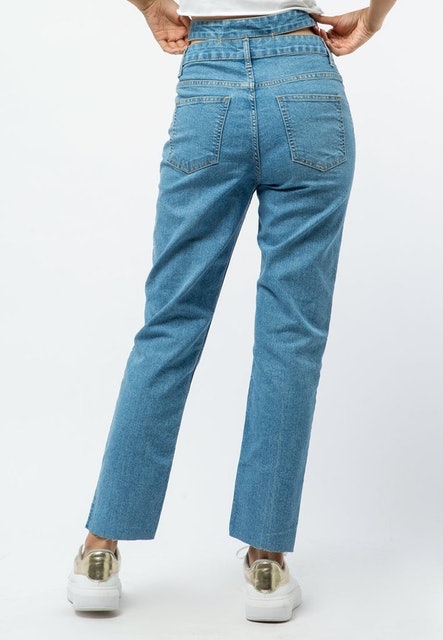 Printed Mom Jeans 180010698003