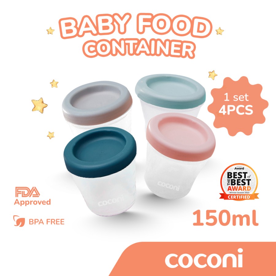 Kenson Multibrand Globalindo Coconi Baby Food Container