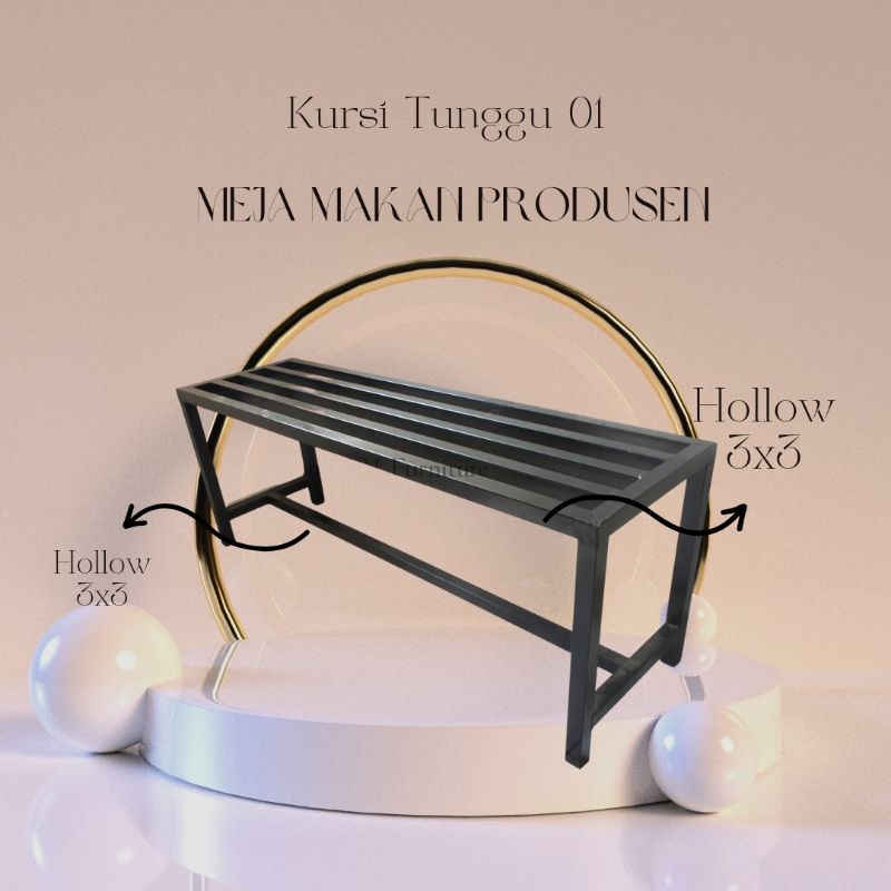  Kursi Tunggu Bangku Panjang Modern