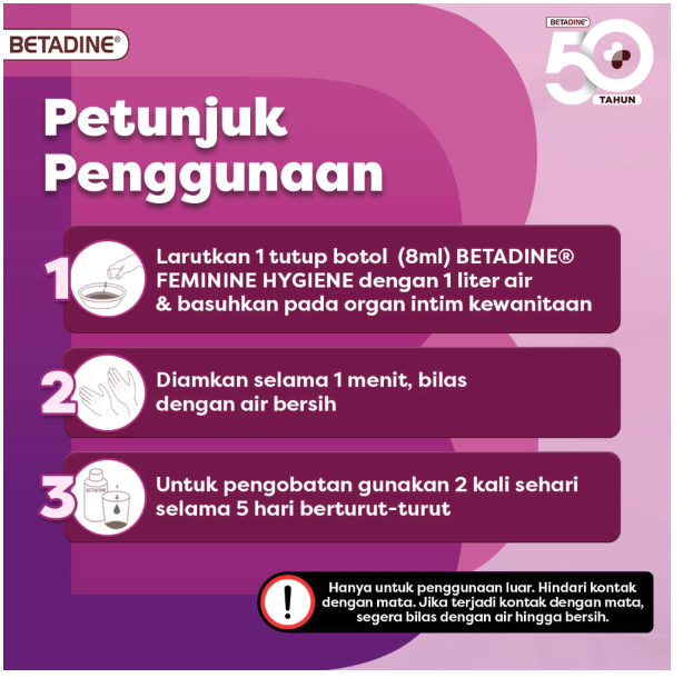 Pyridam Farma BETADINE® Feminine Hygiene