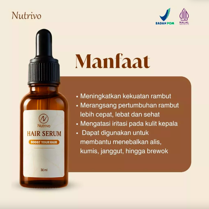 Nutrivo Indonesia Nutrivo Hair Serum With Redensyl