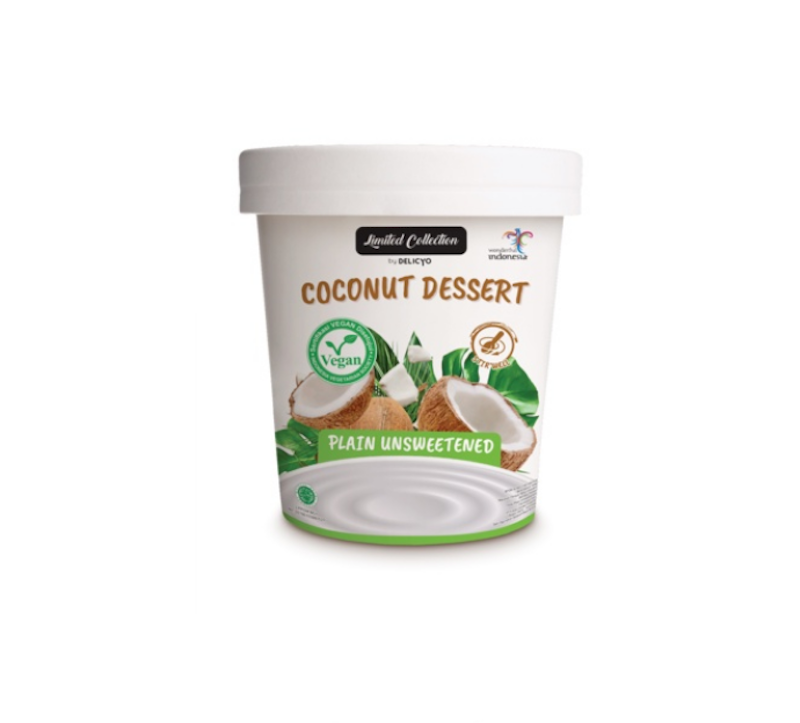 Delicyo COYO Coconut Yogurt Plain Unsweetened 1