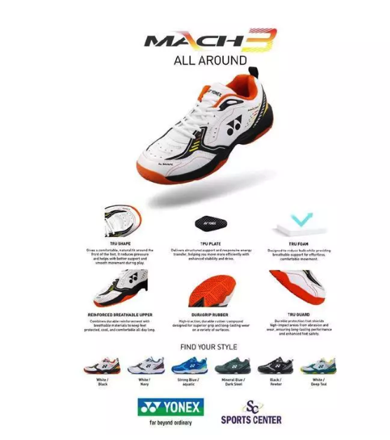 Yonex Mach 3 5