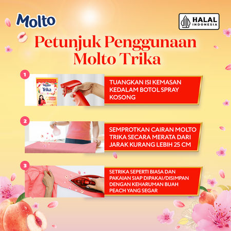 Unilever Molto Trika Japanese Peach