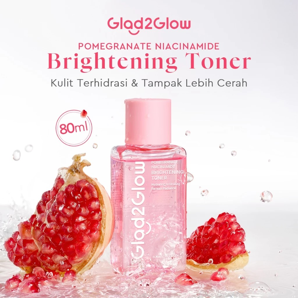 Suntone Wisdom Indonesia Glad2Glow Pomegranate Niacinamide Brightening Toner
