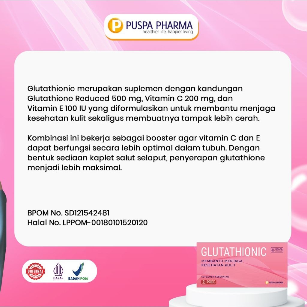 Puspa Pharma Glutathionic 