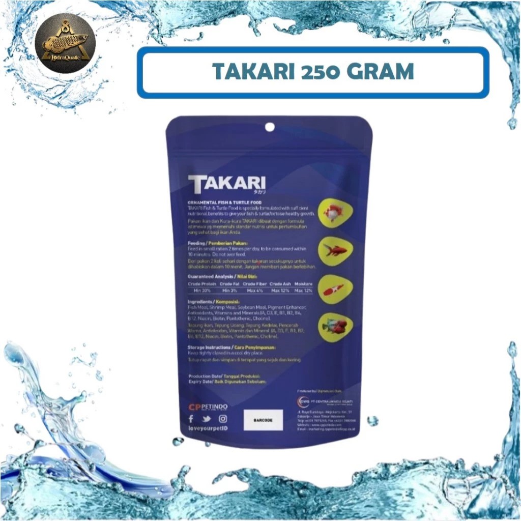 CPPETINDO Takari Fish Food