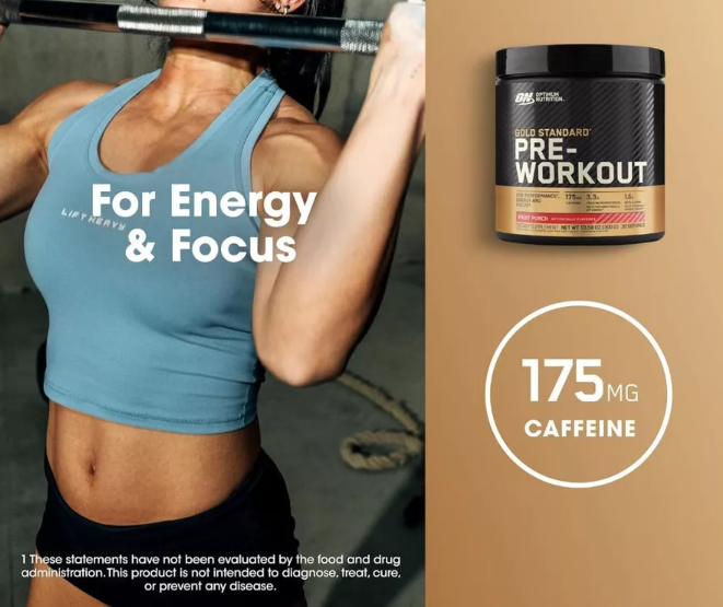 Optimum Nutrition Optimum Nutrition Gold Standard Pre Workout Fruit Punch