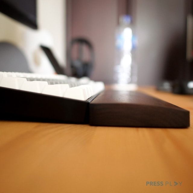 Press Play Wooden Wrist Rest