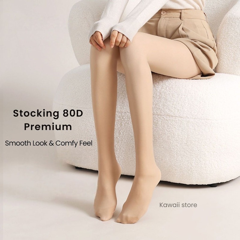 Kawaii Store Stocking Celana 80D Full Pantyhose 3