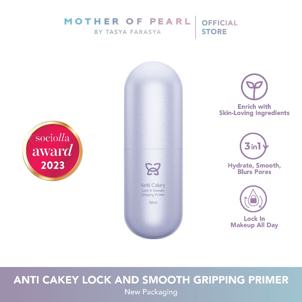 MOP Indonesia Corp Mother of Pearl Anti Cakey Lock and Smooth Gripping Primer