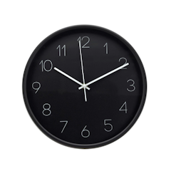 Informa Jam Dinding 30 cm Hitam