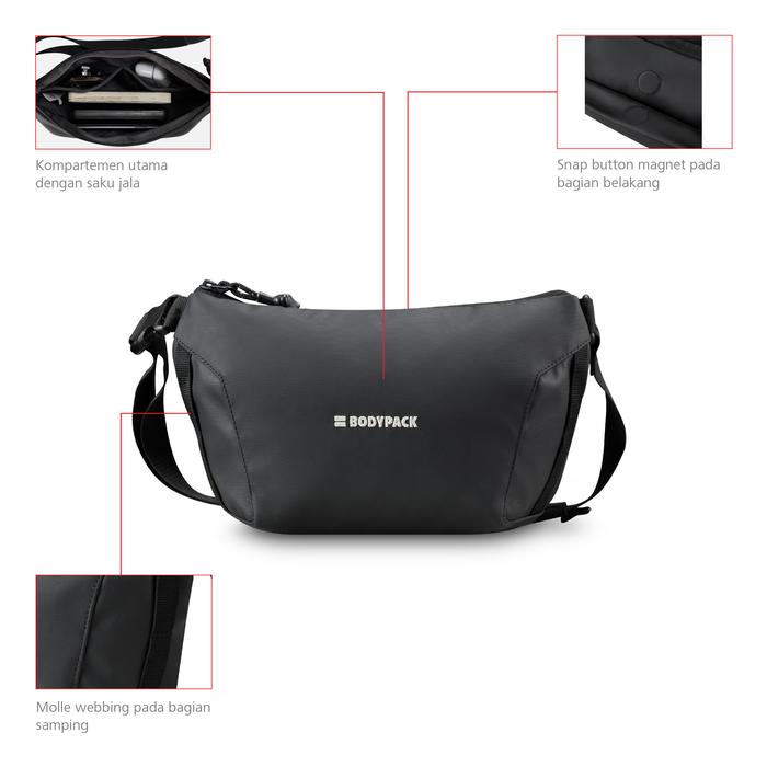 Eksonindo Multi Product Industry Bodypack Coredial Waist Bag