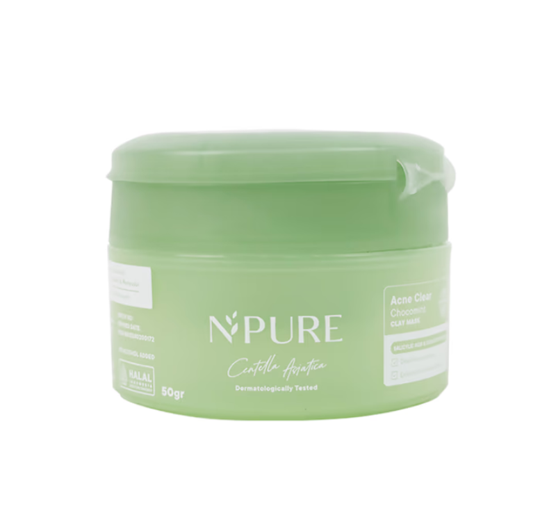 N'PURE Cica Chocomint Clay Mask