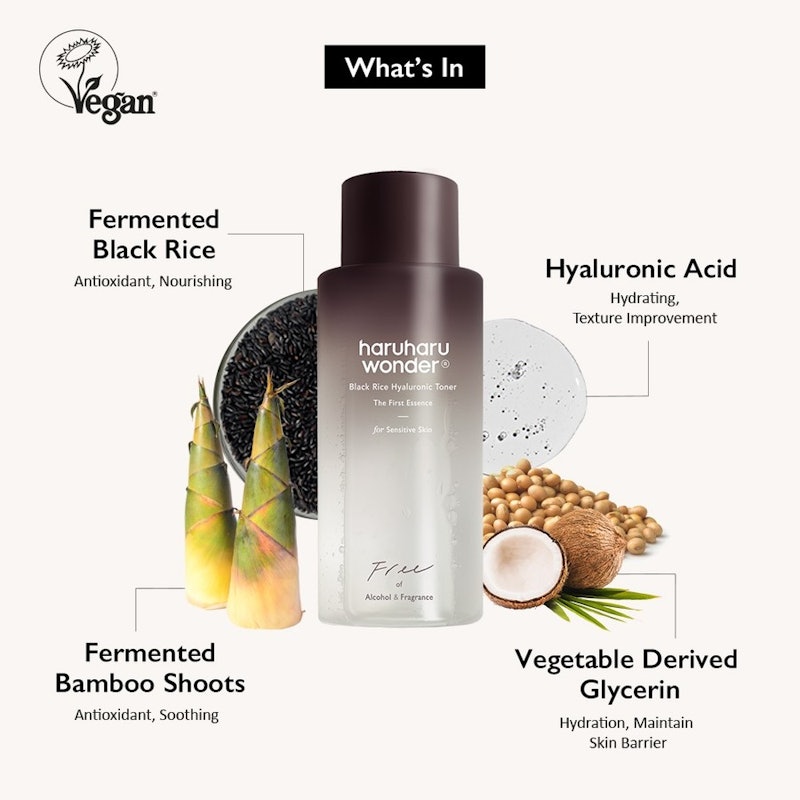 Haruharu Wonder® Black Rice Hyaluronic Toner for Sensitive Skin 2