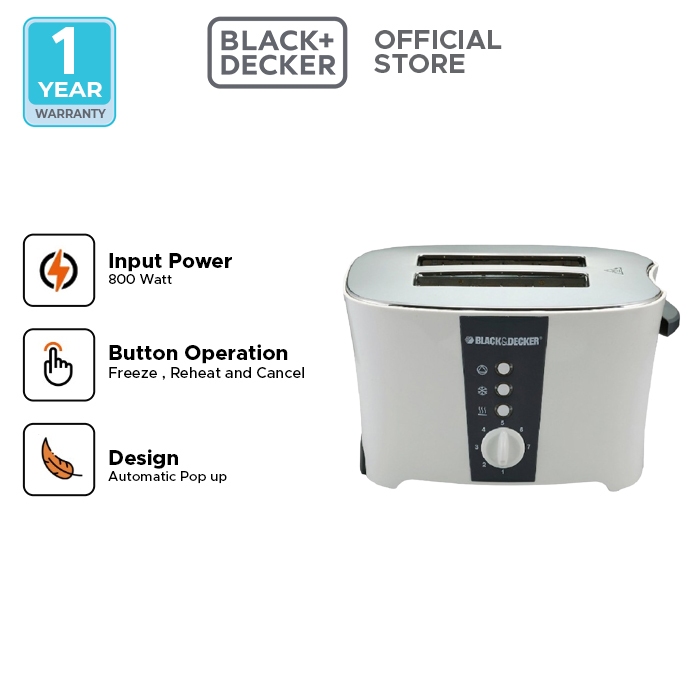 Black+Decker Toaster Slice 5