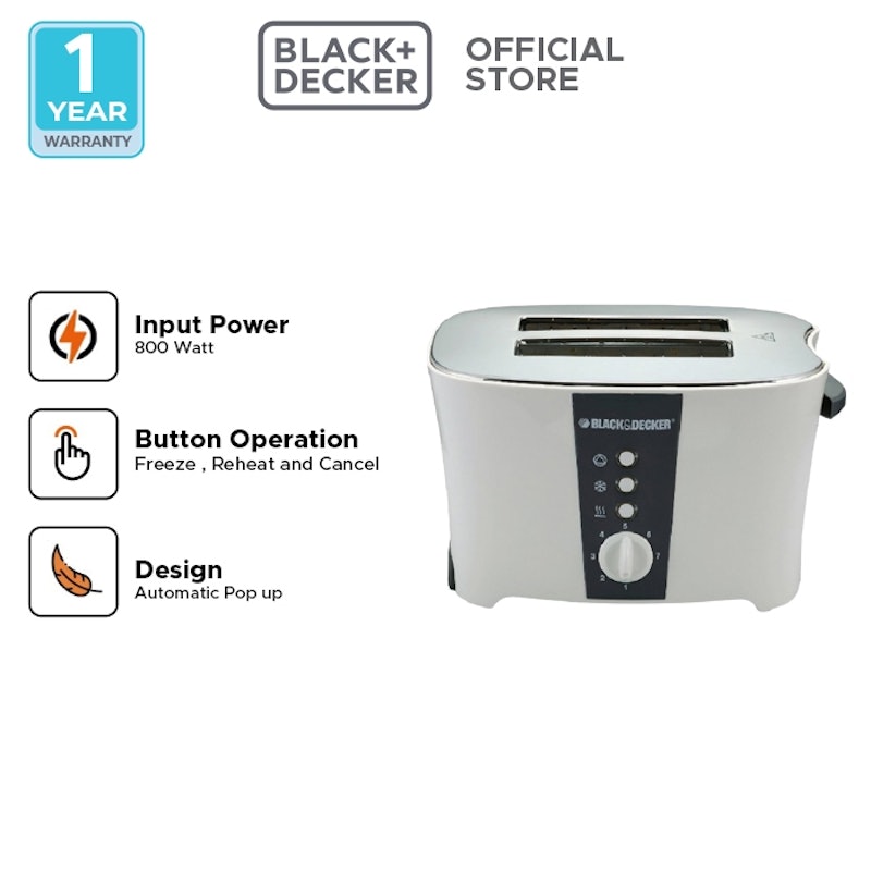 Black+Decker Toaster Slice 5