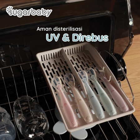 Sugarbaby Healthy Silicone Spoon with Case  5