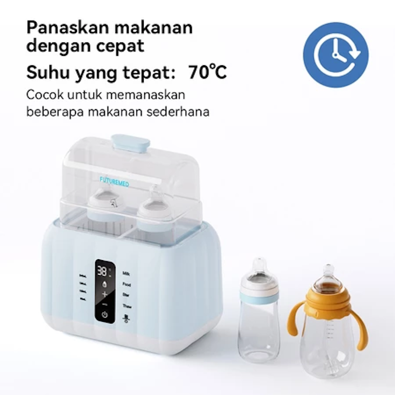 FUTUREMED Smart Double Milk Warmer 3