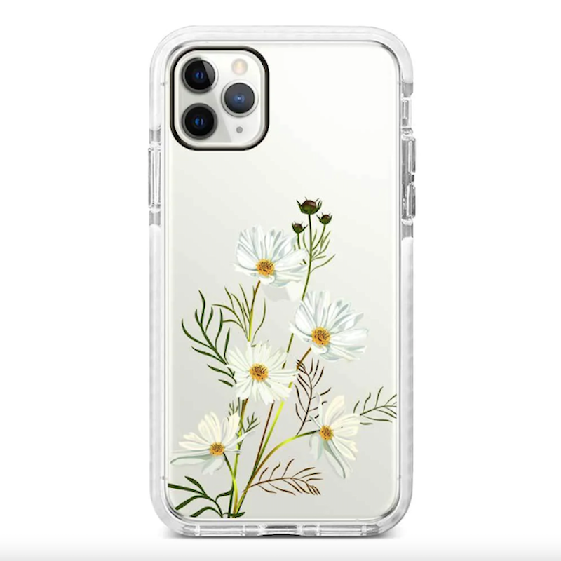 Daisy Flowers Hybrid Crystal Case 1