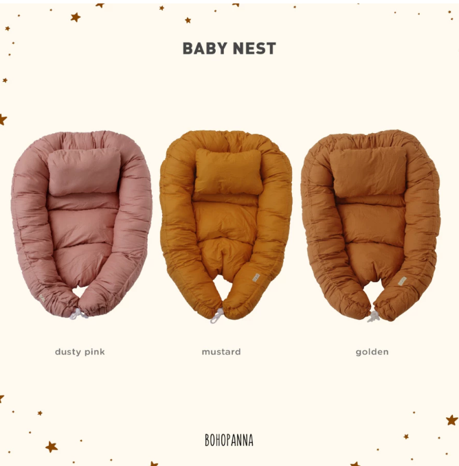 Hypefast Karya Nusantara BOHOPANNA Baby Nest Basic