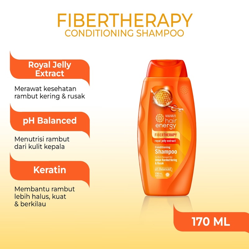 Fibertherapy Conditioning Shampoo With Royal Jelly Extract 2