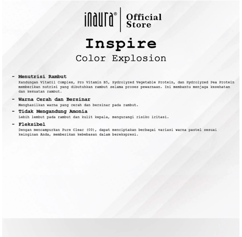 Inaura Anugerah Inaura® Inspire Color Explosion Shocking Pink 02