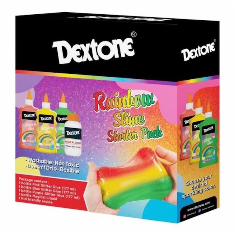 Unicorn / Rainbow Glitter Slime Kit 2