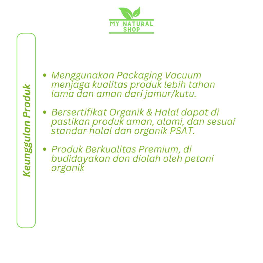 My Natural Shop Tepung Ketan Hitam Organik  4